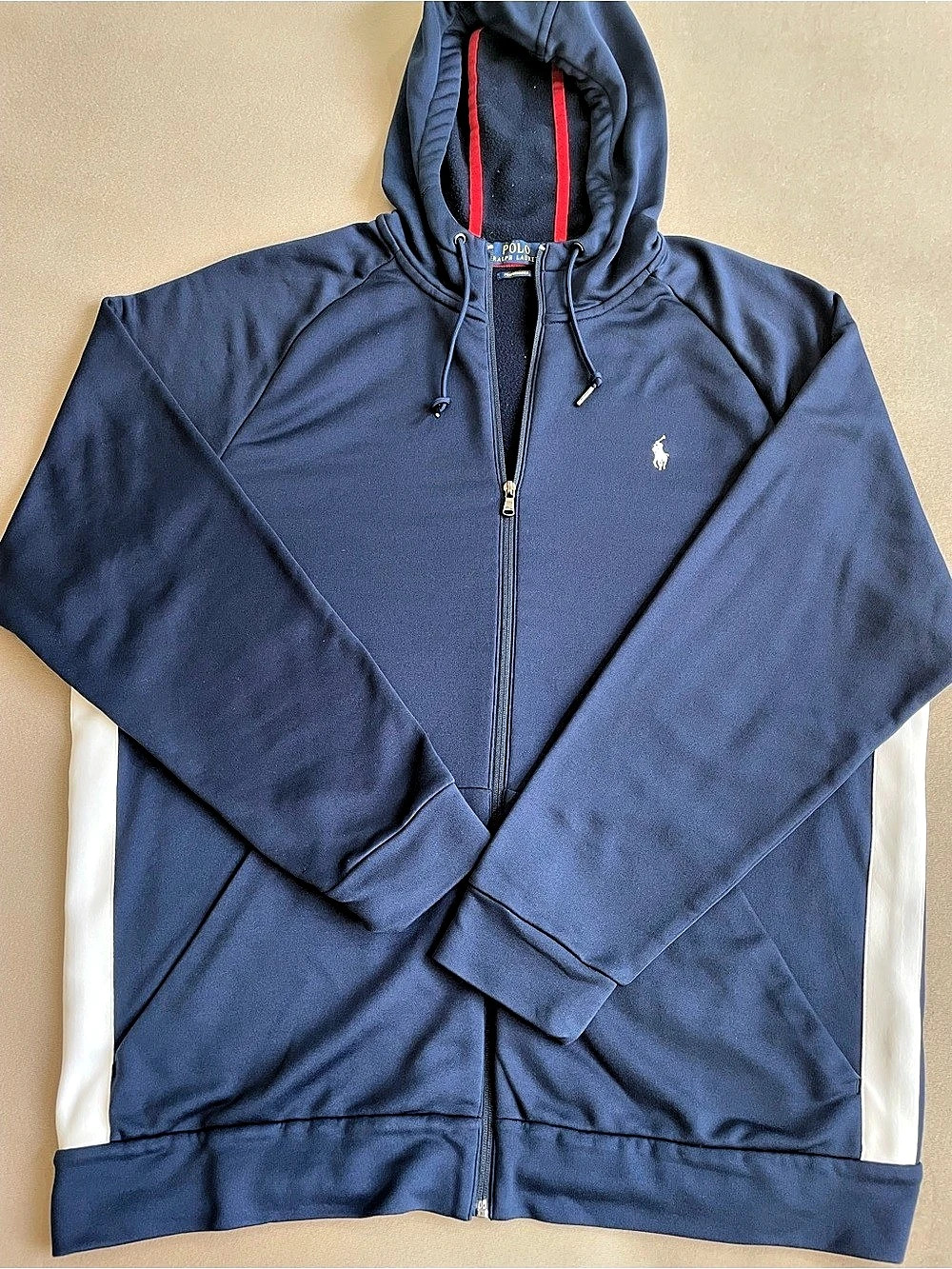 Polo Ralph Lauren Performance Double-Knit Full-Zip Hoodie XXL